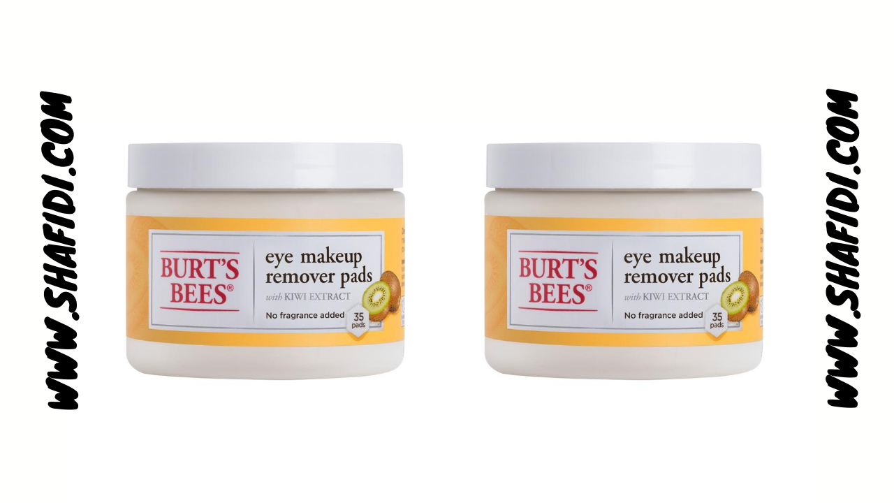 H) BEST FRAGRANCE FREE MAKEUP REMOVER EYE MAKEUP REMOVER PADS BURT'S BEES